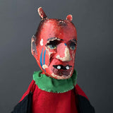 DEVIL Hand Puppet ~ Early 1900s Punch and Judy