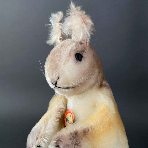 STEIFF Possy Squirrel Hand Puppet ~ 1959-61 Rare!