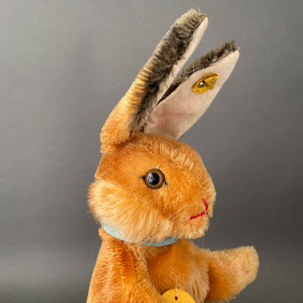 Vintage STEIFF Rabbit Hand Puppet ~ ALL IDs 1968-78 – Once Upon A