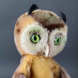 STEIFF Wittie Owl Hand Puppet ~ ALL IDs 1955-58 Early Model!