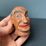 Old Man Puppet Head ~ 1960s Punch and Judy