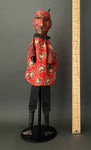 DEVIL Hand Puppet ~ Early 1900s Punch and Judy