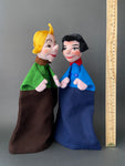 MAX and MORITZ Hand Puppets by Curt Meissner ~ 1960s Rare!