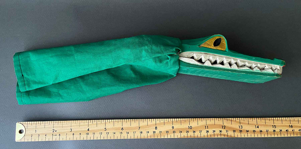 Sieve Puppet Vintage CROCODILE Hand Puppet by Lotte Sievers-Hahn ~ 1970-80s – Once ...