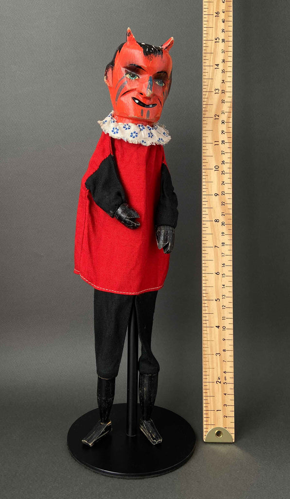 Toy DEVIL Hand Puppet ~ Early 1900s Punch and Judy Show – Once Upon A ...