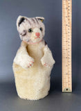 STEIFF Cat Hand Puppet ~ 1960s