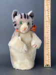 STEIFF Cat Hand Puppet ~ 1950-53 Early Model!