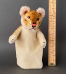 STEIFF Young Lion Hand Puppet ~ 1950s Rare!