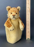 STEIFF Young Lion Hand Puppet ~ 1949-54 Rare!