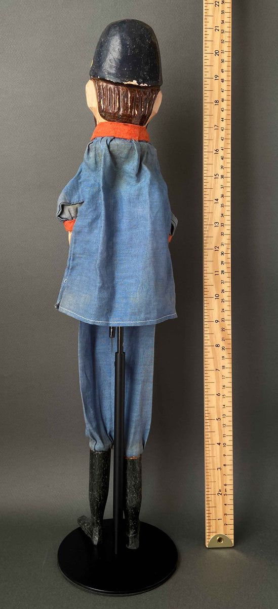 Antique JUDGE Hand Puppet ~ Early 1900s Punch and Judy – Once Upon A Puppet