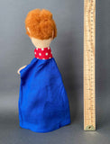 KERSA Tunnes Hand Puppet ~ 1980s Rare!