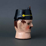 POLICEMAN Puppet Head ~ 1960s Punch and Judy