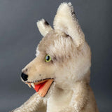 STEIFF Loopy Wolf Hand Puppet ~ 1960s Early Model!