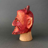 Devil Puppet Head ~ 1930s Punch and Judy