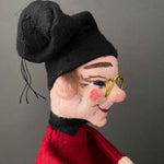 TEACHER Hand Puppet by Curt Meissner ~ 1960s Rare!