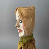 MADELON Hand Puppet ~ Guignol France early 1900s Rare!