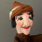 Pied PIPER of Hamelin Hand Puppet by Curt Meissner ~ 1960s Rare!