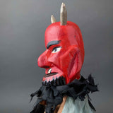 DEVIL Hand Puppet ~ Early-mid 1900s Punch and Judy Rare!