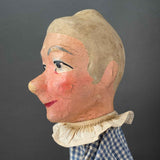 WPA Grandmother Hand Puppet ~ 1930s Rare!