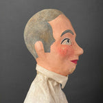 WPA Grandfather Hand Puppet ~ 1930s Rare!