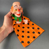 CLOWN Hand Puppet ~ 1980s