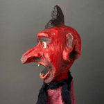 DEVIL Hand Puppet ~ by Gerhard Stiehl 1950s Rare!