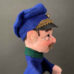 POLICEMAN Hand Puppet by Curt Meissner ~ 1960s