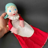 Blond GIRL Hand Puppet ~ Russian 1990s