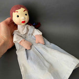 GIRL Hand Puppet ~ Russian 1990s