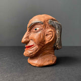 Old Man Puppet Head ~ 1960s Punch and Judy