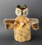 STEIFF Wittie Owl Hand Puppet ~ ALL IDs 1959-67