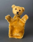TEDDY BEAR Hand Puppet ~ 1950s