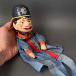 CONSTABLE Hand Puppet ~ Early 1900s Punch and Judy Rare!