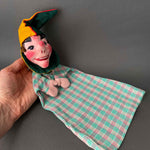 Mr PUNCH Hand Puppet by Curt Meissner ~ 1960s