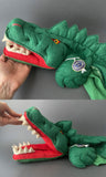 CROCODILE Hand Puppet by Curt Meissner ~ 1960s Punch and Judy Rare!
