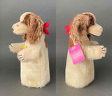 STEIFF Cockie Dog Hand Puppet ~ ALL IDs 1968-78