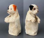 STEIFF Fox Terrier Dog Hand Puppet ~ 1913-34 Rare!