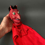 DEVIL Hand Puppet by Till De Kock ~ 1960s Rare!