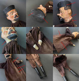 JUDGE Hand Puppet ~ Early 20th Century