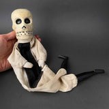 SKELETON Hand Puppet ~ Early 1900s Punch and Judy Rare!