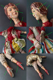 LADY Hand Puppet ~ 1920-30s Unique!