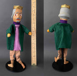 KING Hand Puppet Thuringia Workshop ~ 1960s