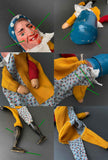 PUNCH and JUDY Hand Puppets ~ Early 1900s