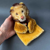 STEIFF Leo Lion Hand Puppet ~ 1950s Early Model!