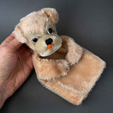 STEIFF Mopsy Pug Dog Hand Puppet ~ 1960-70s