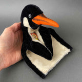 STEIFF Penguin Hand Puppet ~ 1967-76 Rare!
