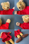 EDUCA Teddy Bear Hand Puppet ~ 1950s Rare!