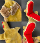 STEIFF Gaty Crocodile Hand Puppet ~ 1960-70s