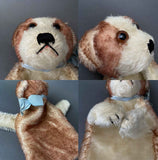 STEIFF Molly Dog Hand Puppet ~ 1950-62 Rare!