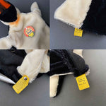STEIFF Penguin Hand Puppet ~ ALL IDs 1968-76 Rare!